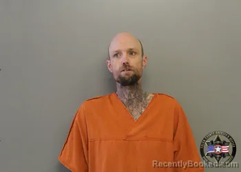 Mugshot of BRANDON MICHAEL RAY THOMPSON booked in Tulsa County, Oklahoma on April 16, 2026