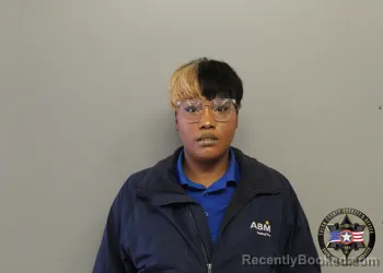 Mugshot of TAMESHA LAZENBY booked in Tulsa County, Oklahoma on April 23, 2026