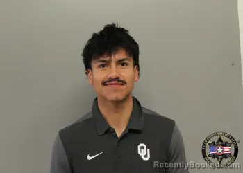 Mugshot of NOAH PEREZ booked in Tulsa County, Oklahoma on May 10, 2026