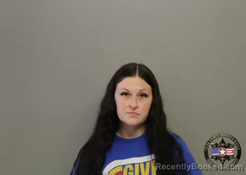 Mugshot of AUBRIANNA MARIE CARTER booked in Tulsa County, Oklahoma on June 23, 2026