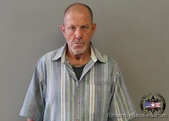 Mugshot of DAVID LEE EVANS booked in Tulsa County, Oklahoma on July 2, 2026