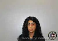 Mugshot of Amber Desinae'marie Cole booked in Tulsa County, Oklahoma on October 21, 2026