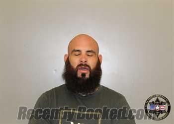 Booking photo from Tulsa County, Oklahoma