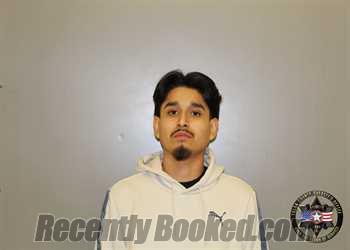 Booking photo from Tulsa County, Oklahoma