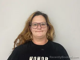 Mugshot of Jessica Ashwood booked in Wagoner County, Oklahoma on July 8, 2026