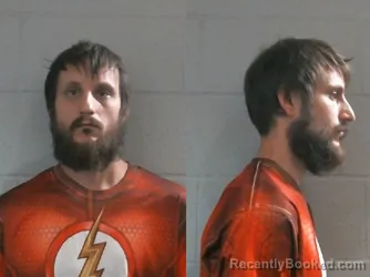 Mugshot of JUSTIN DONALD HOOVER booked in Washington County, Oklahoma on May 21, 2026