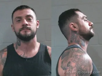 Mugshot of Tyler Michael Hamm booked in Washington County, Oklahoma on August 29, 2026
