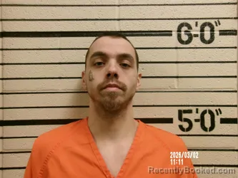 Mugshot of JORDAN WADE CARPENTER booked in Washita County, Oklahoma on April 15, 2026