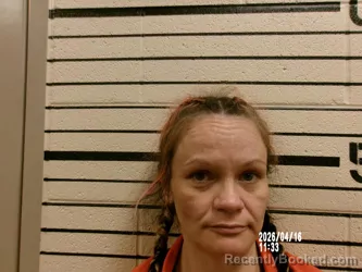 Mugshot of BUNNY COLETTE GOLD booked in Washita County, Oklahoma on April 16, 2026