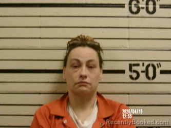 Mugshot of TRACY LYNN SAUNDERS booked in Washita County, Oklahoma on April 16, 2026