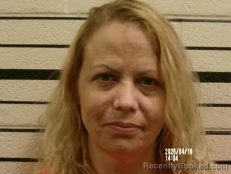 Mugshot of BETTY JO ANNA MOORHEAD booked in Washita County, Oklahoma on April 16, 2026