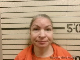 Mugshot of MELISSA KAY HOLCOMB booked in Washita County, Oklahoma on June 26, 2026