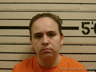 Mugshot of Angelique Moore booked in Washita County, Oklahoma on August 4, 2026