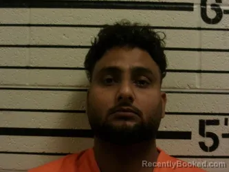 Mugshot of Rajpreet Singh booked in Washita County, Oklahoma on August 6, 2026