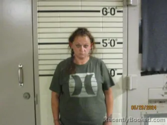 Mugshot of Toni Rayna Hardy booked in Washita County, Oklahoma on August 8, 2026
