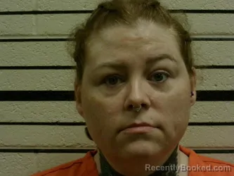 Mugshot of Anne Elaura Thurman Baubinas booked in Washita County, Oklahoma on August 10, 2026