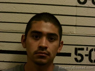 Mugshot of Cristian Rafael Gonzalez Huerta booked in Washita County, Oklahoma on August 11, 2026