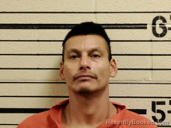 Mugshot of Jeremie Carl Harry booked in Washita County, Oklahoma on August 14, 2026