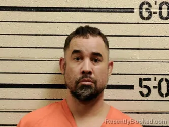 Mugshot of Loyed Santos Martinez booked in Washita County, Oklahoma on August 19, 2026