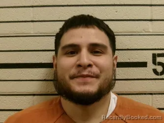 Mugshot of Richardo Daniel Romo booked in Washita County, Oklahoma on August 20, 2026