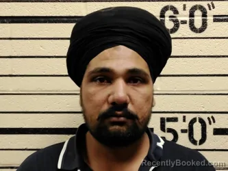 Mugshot of Lovepreet Singh booked in Washita County, Oklahoma on August 25, 2026
