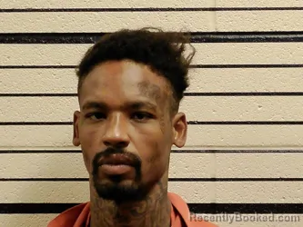 Mugshot of Jermaine Tyler Radford booked in Washita County, Oklahoma on August 25, 2026