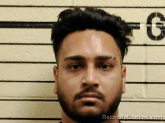 Mugshot of Ramandeep Singh booked in Washita County, Oklahoma on August 26, 2026