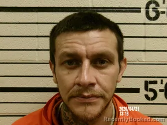 Mugshot of Anthony Marquez booked in Washita County, Oklahoma on September 14, 2026