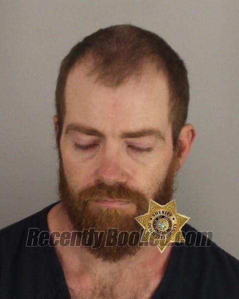 Booking photo from Deschutes County, Oregon