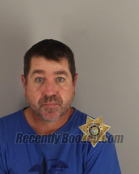 Booking photo from Deschutes County, Oregon