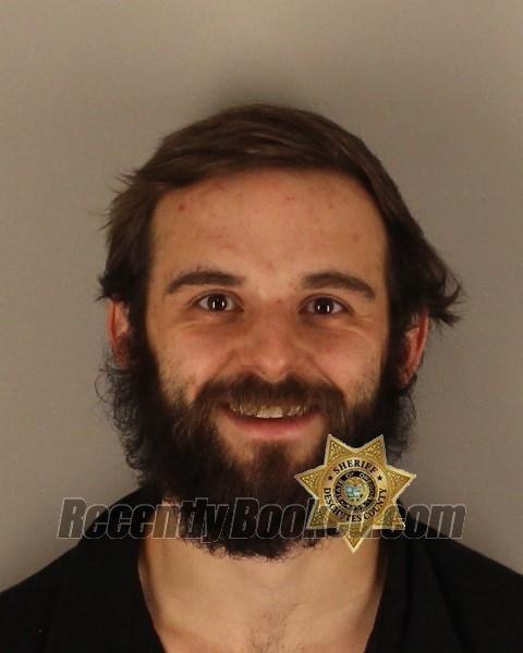 Booking photo from Deschutes County, Oregon