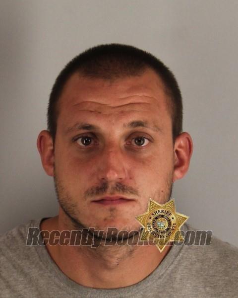 Booking photo from Deschutes County, Oregon