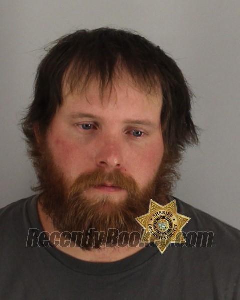 Booking photo from Deschutes County, Oregon