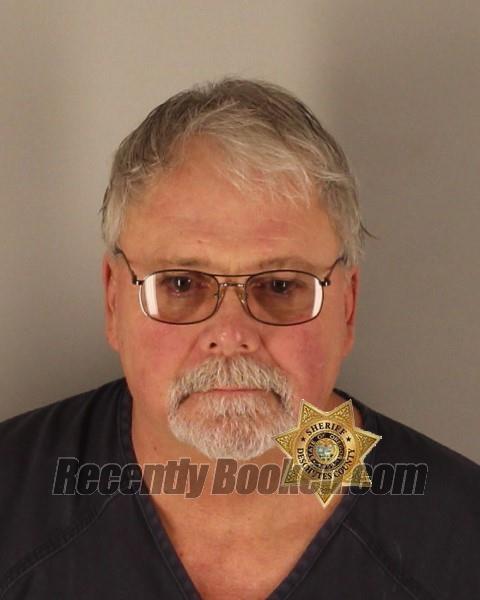 Booking photo from Deschutes County, Oregon