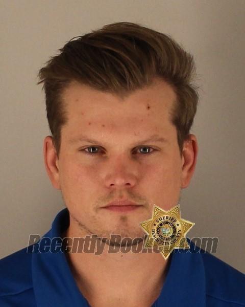 Booking photo from Deschutes County, Oregon