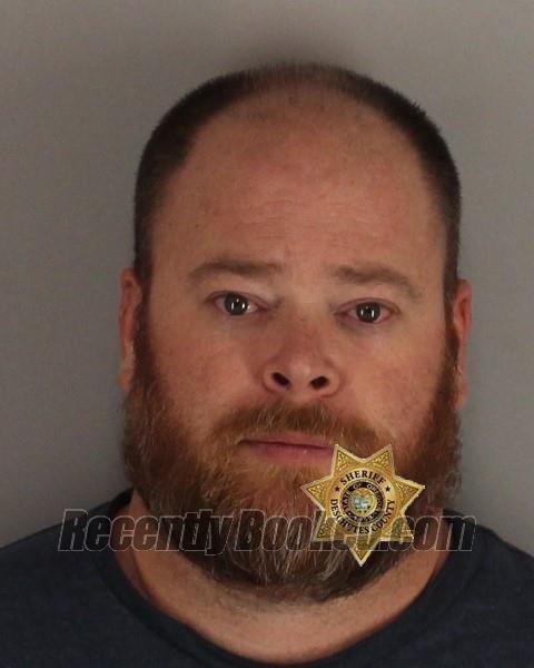 Booking photo from Deschutes County, Oregon