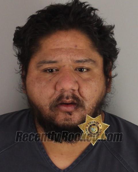Booking photo from Deschutes County, Oregon