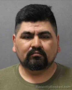 Mugshot of RODRIGO MONTOYA ESPINOZA booked in Cooke County, Texas on March 31, 2026