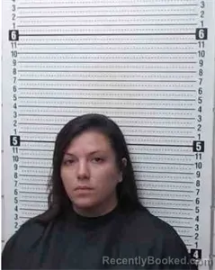 Mugshot of Rachael Nicole Faulkner booked in Cooke County, Texas on August 11, 2026
