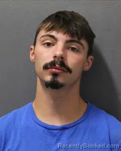 Mugshot of Tanner Neal Larado Monrgomery booked in Cooke County, Texas on August 12, 2026