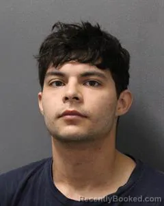 Mugshot of Aiden Jesse Galaviz booked in Cooke County, Texas on August 22, 2026