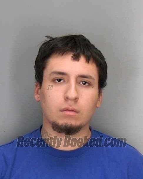 Booking photo from Marion County, Oregon