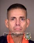 Booking photo from Multnomah County, Oregon