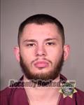 Booking photo from Multnomah County, Oregon