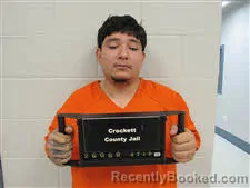 Mugshot of VICTOR EDDY RODRIGUEZ booked in Crockett County, Texas on July 9, 2026