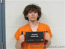 Mugshot of LOGAN RYAN EMERSON booked in Crockett County, Texas on July 15, 2026