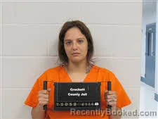 Mugshot of KARLY MARIE PEREZ booked in Crockett County, Texas on July 15, 2026