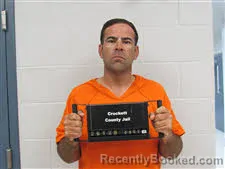 Mugshot of Colby James Bazan booked in Crockett County, Texas on August 27, 2026