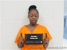 Mugshot of Devin Tailiyah Anderson booked in Crockett County, Texas on September 14, 2026