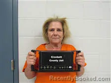 Mugshot of Teresa Sue Adkins booked in Crockett County, Texas on September 18, 2026
